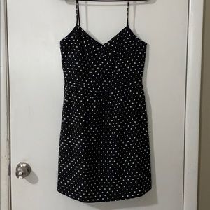 J.Crew Seaside Cami Polka Dot Print Dress Size 10